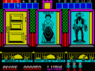 West Bank screenshot 3 for ZX Spectrum